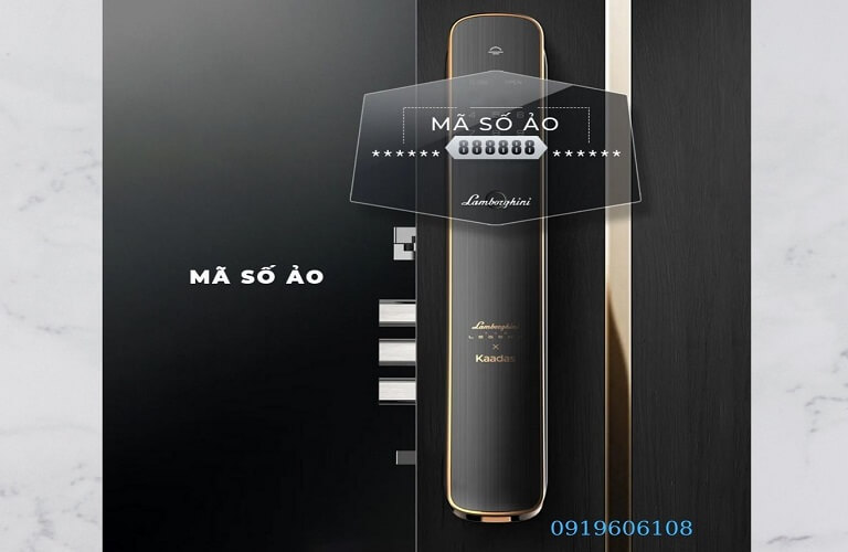 Khóa Cửa Vân Tay Kaadas Lamborghini Chính Hãng Chất Lượng