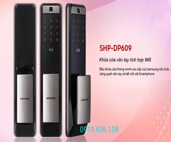 Khóa Cửa Thông Minh Samsung SHP-DP609AS/EN