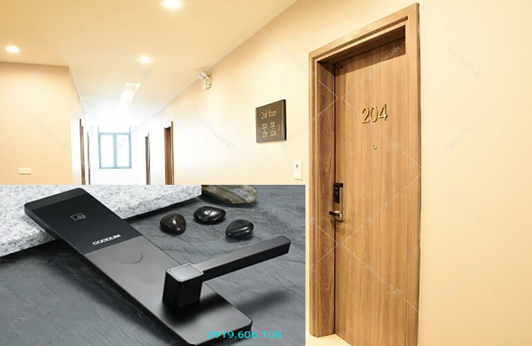 Khóa cửa thẻ từ Goodum V7100 được Mia Lock Việt Nam bảo hành chính hãng 12 tháng, các bạn có thể yên tâm sử dụng, có bất cứ thắc mắc gì cũng đều có thể liên hệ để được hỗ trợ thêm 