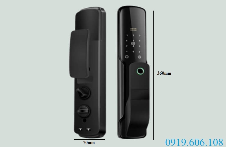 Khóa cửa thông minh OneLock US006 có thiết kế hiện đại, chất liệu cao cấp, tích hợp nhiều tính năng nên rất đảm bảo an toàn cho không gian của bạn.