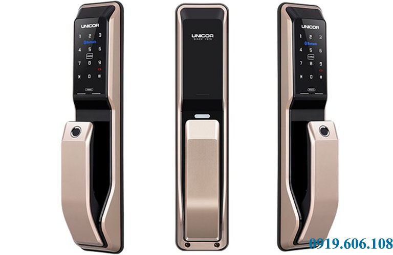 Khóa cửa thông minh Unicor PM8000BWSK cao cấp, chính hãng