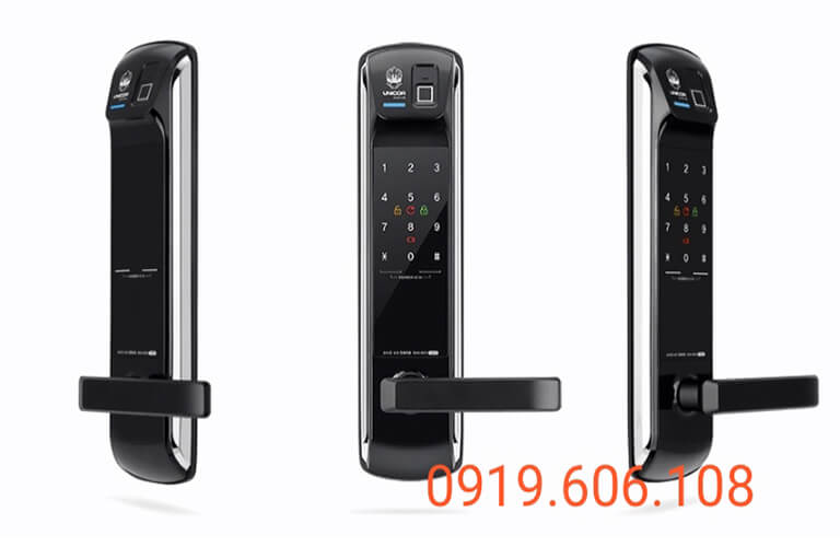 Khóa cửa điện tử Unicor UN-7200BK-F 