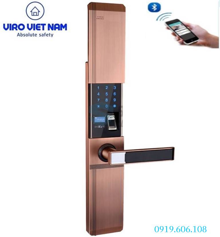 Ưu điểm của Khóa Cửa Thông Minh Viro Smart VR-HB918/81