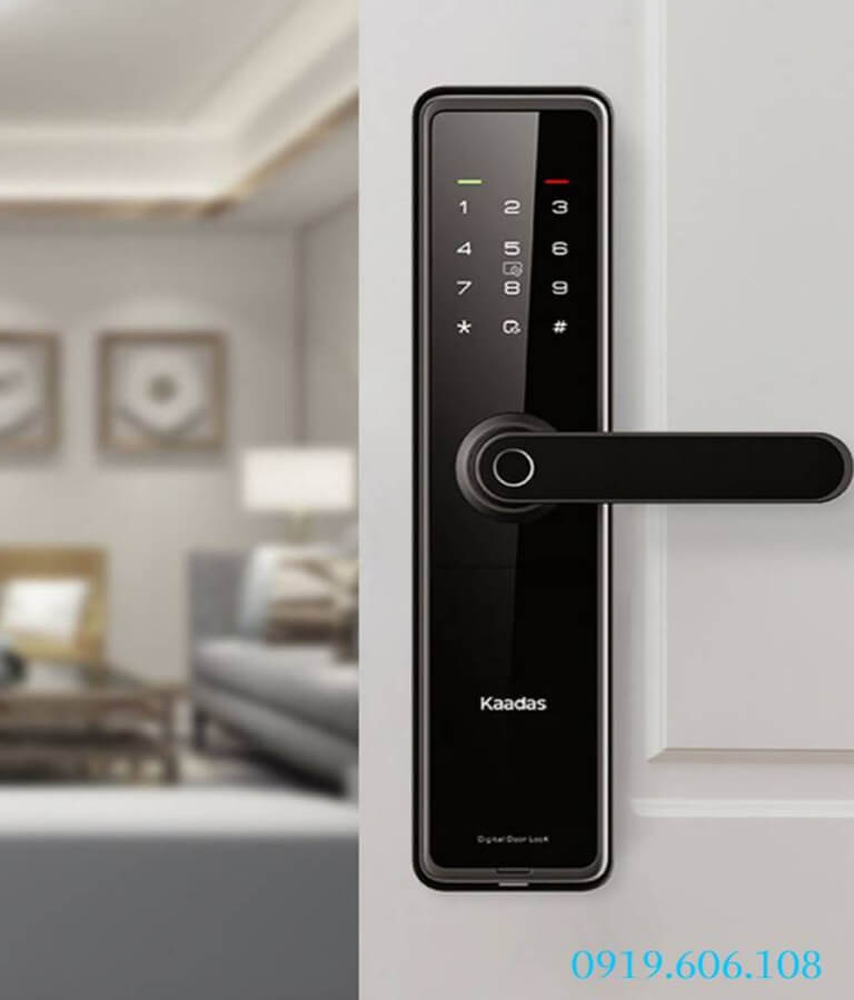Khóa cửa chung cư Kaadas L8 dòng khóa vân tay siêu nhạy, thiết kế hiện đại phù hợp với nhiều không gian khác nhau của các căn hộ chung cư, sử dụng đảm bảo an ninh và bảo mật ở mức tốt nhất