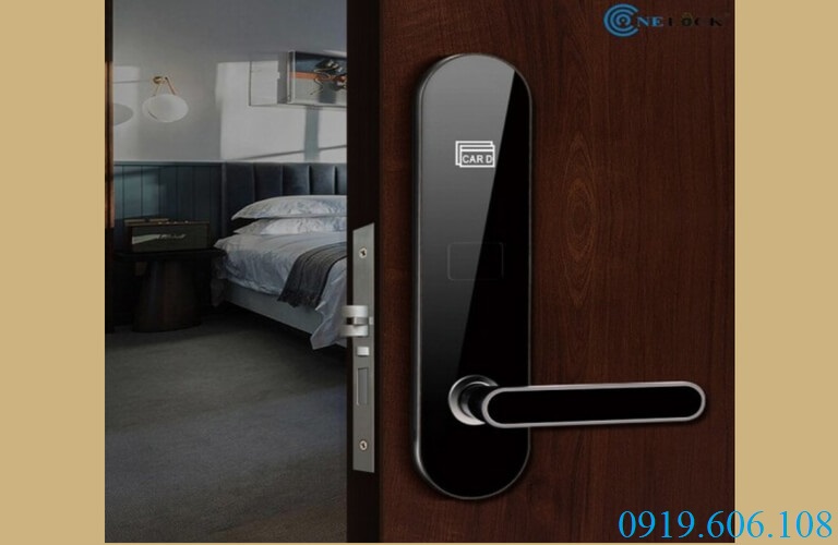 Khóa cửa từ giá rẻ OneLock HL009 nâng cao sự sang trọng, tính chuyên nghiệp cho khách sạn