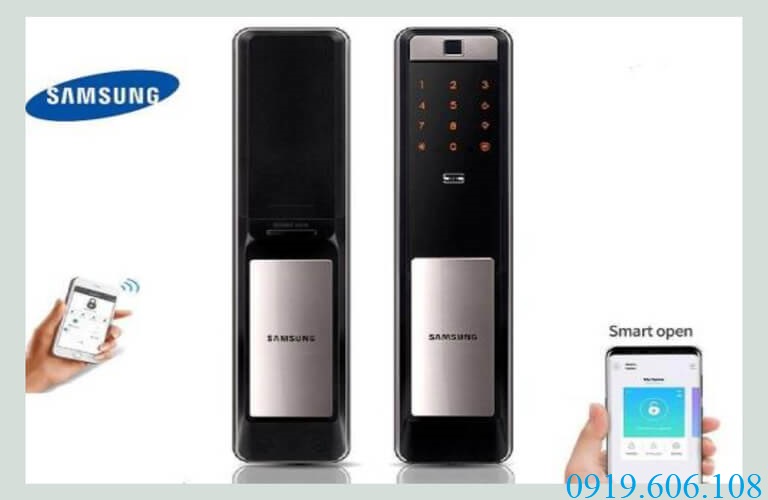 Mẫu khóa cửa điện tử Samsung SHP-DP609AS/EN