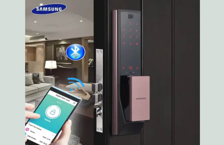 Mẫu khóa cửa điện tử Samsung SHP-DP739