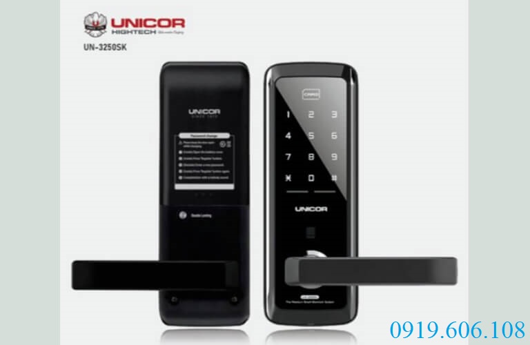 Lựa chọn khóa thẻ từ Unicor Titan 3250SK tăng độ bảo an cho cánh cửa của bạn hiệu quả