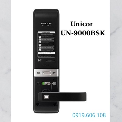 Khóa Cửa Thông Minh Unicor UN-9000BSK