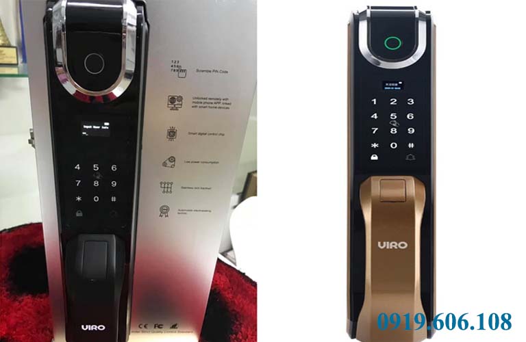 khóa cửa điện tử Viro Smart Lock VR-G51 các màu