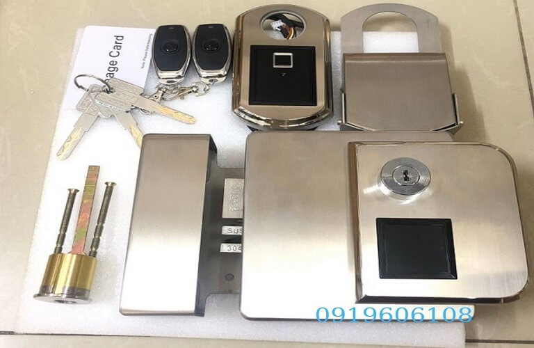 3 Mẫu Khóa Cửa Cổng Vân Tay 2 Chiều Chính Hãng An Toàn