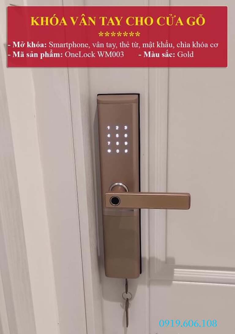 Khóa Cửa Thông Minh Onelock