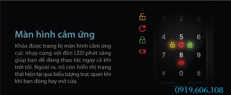 Tính năng của Khóa Cửa Thẻ Từ Unicor UN-7200SK-F