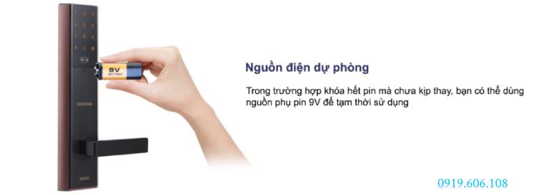 Tính năng của Khóa Cửa Thẻ Từ Samsung SHP-DH537MC/EN