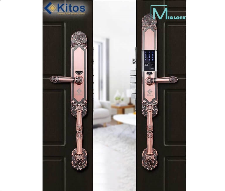 Khóa Vân Tay Tân Cổ Điển Kitos KT-C500 An Toàn Cực Cao