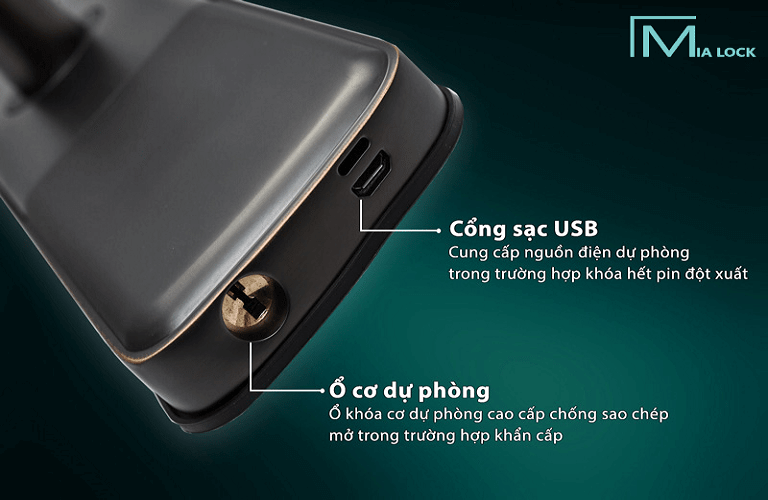 Khoá Cửa Vân Tay Kitos KT-G900 Plus Cao Cấp Hiện Đại