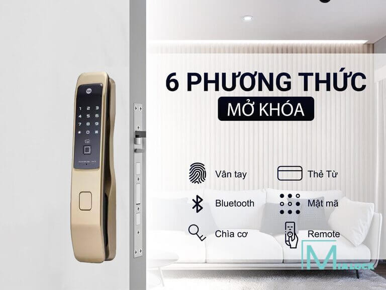 Khoá Cửa Vân Tay Yale Ymi70a Rg (2)