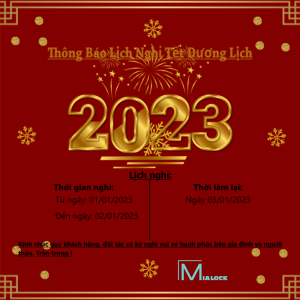 Mia Lock Việt Nam Thông Báo Lịch Nghỉ Tết Dương Lịch 2023